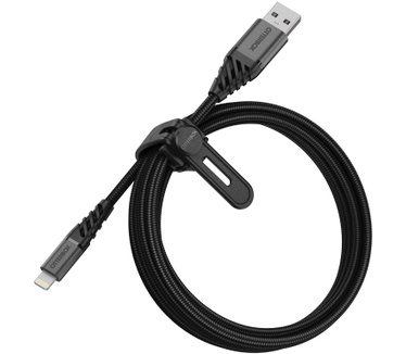 Otterbox Premium Cable USB A-Lightning 2M, zwart
