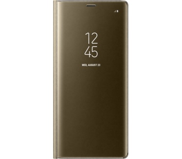 Samsung Galaxy Note 8 Clear View Standing Cover (Galaxy Note 8) Goud
