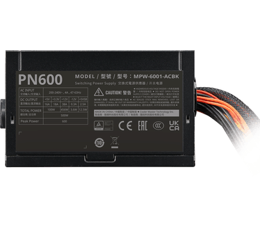 Cooler Master Elite NEX 230V Peak Power 600 watt