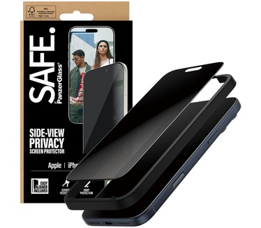PanzerGlass SAFE. by PanzerGlass® Privacy Screen Protector iPhone 17 Pro Max | Ultra-Wide Fit w. EasyAligner