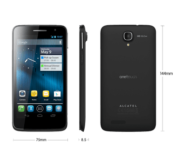 Alcatel One Touch Scribe HD (OT-8008W) Zwart