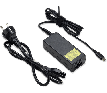 Acer APS612 - Stroom adapter - USB-C aansluiting - 45W - Zwart