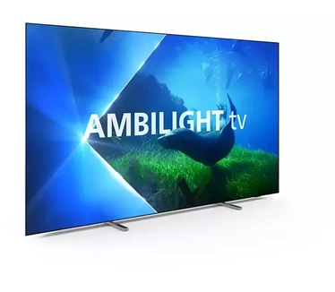 Philips OLED 8 series 77OLED808 - Ambilight (2023) Zilver, Zwart