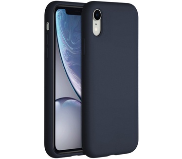 Accezz Liquid Silicone Backcover iPhone Xr - Blauw (iPhone Xr) Blauw