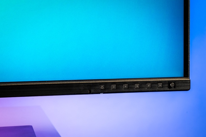 ASUS ProArt PA32QCV - Bedieningsknoppen