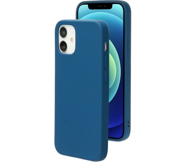 Mobiparts Silicone Cover Apple iPhone 12/12 Pro Blueberry Blue