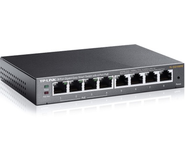 TP-Link 8-Poorts Gigabit Easy Smart Switch met 4-Poorts PoE TL-SG108PE