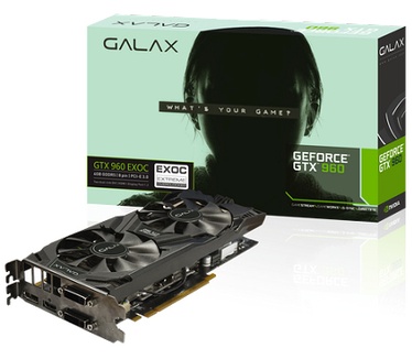 KFA2 GeForce GTX 960 EX OC 4GB Black Edition