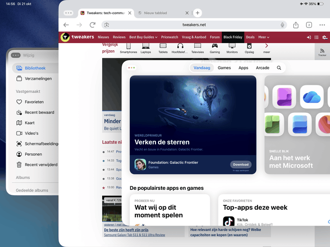 iPadOS 26 - Exposé en Stage Manager