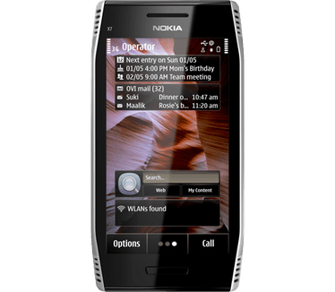 Nokia X7 Grijs