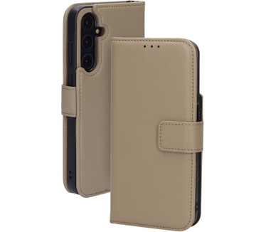 Mobiparts Leather 2 in 1 Wallet Case Samsung Galaxy A35 (2024) Taupe