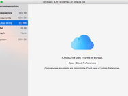macOS Sierra Storage