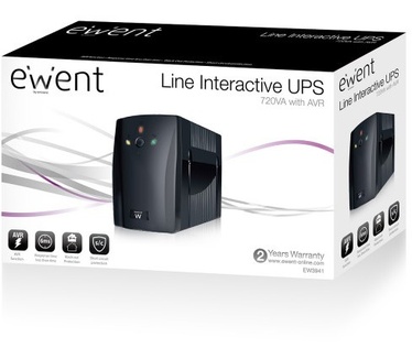 Eminent Ewent EW3941 UPS 720VA Line Interactive with AVR