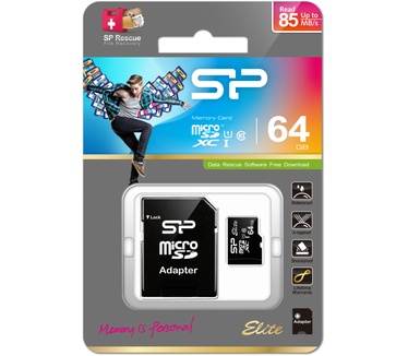 Silicon Power Elite microSDXC UHS-I 50MB/s 64GB