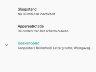 Screenshot Android O Dev Preview 1 - maart 2017