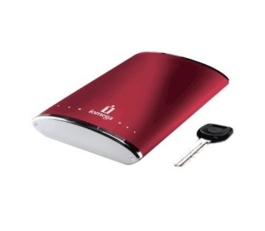 Iomega eGo Ruby Red 320GB Rood