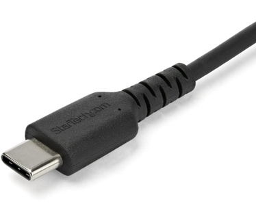 Startech.com USB 2.0 naar USB-C kabel 2m zwart Zwart