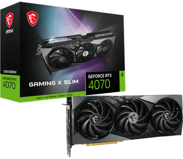MSI GeForce RTX 4070 GAMING X SLIM 12G