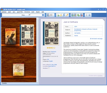 All My Books 2.8 screenshot (481 pix)