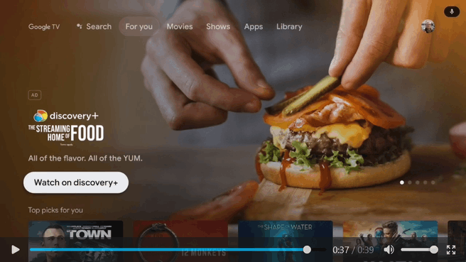 9to5Google reclame Google TV