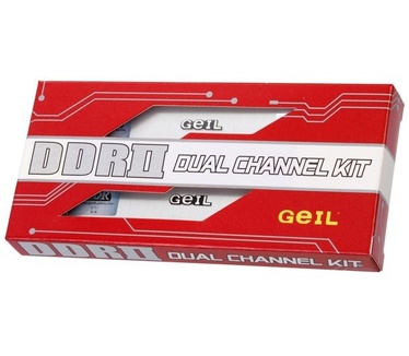 GeIL GX21GB6400DC 1GB (2x 512MB) DDR2