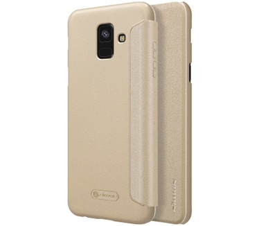 Nillkin New Sparkle Book Case - Samsung Galaxy A6 (2018) - Goud  Goud