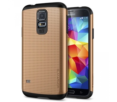 Spigen Spigen Case Slim Armor Samsung Galaxy S5 (copper gold) SGP10754