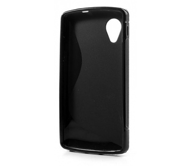 Kees S-line Gel Hoesje LG Nexus 5 - Zwart