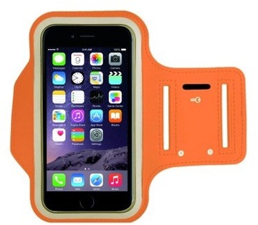 Just in Case Universele Sportarmband - Maat 3XL - Orange