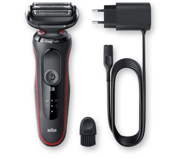 Braun Series 5 50-R1000s Elektrisch Scheerapparaat, Rood