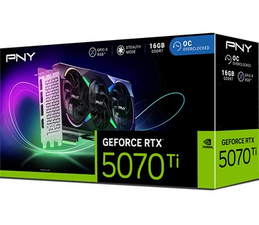 PNY GeForce RTX 5070 Ti ARGB EPIC-X RGB Overclocked