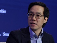 Proton-ceo Andy Yen. Bron: Alex Wong/Getty Images