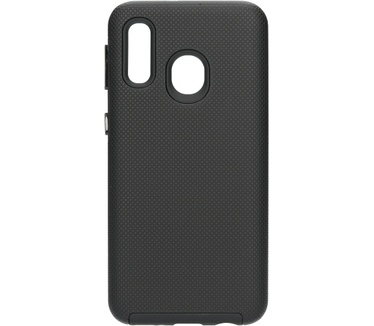 Mobiparts Rugged Tough Grip Case Samsung Galaxy A40 (2019) Black