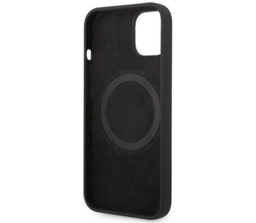BMW M Silicone Back Case - Apple iPhone 15 (6.1") - Zwart Zwart