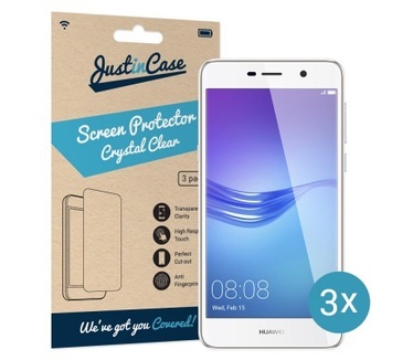 Just in Case Huawei Y3 (2017) Screenprotector - 3 stuks