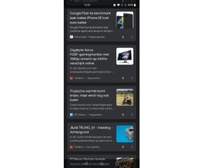 Screenshots OnePlus Nord