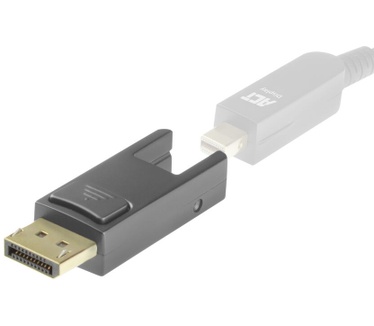 ACT Vervangadapter Mini DisplayPort naar DisplayPort voor DisplayPort Active Optical Cables met afneembare connector