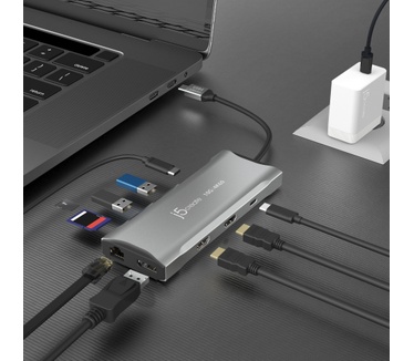 j5create JCD397-N 4K60 Elite USB-C® Multi-Monitor Mini Dock