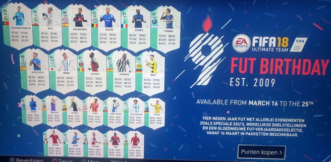 FIFA 18 FUT advertentie