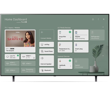 LG 55UP77006LB Zwart
