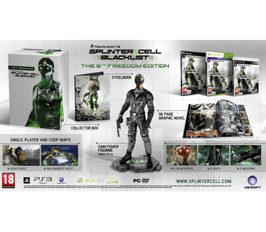 Tom Clancy's Splinter Cell: Blacklist 5th Freedom Edition, PC, PlayStation 3