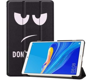 qMust Huawei MediaPad M6 8.4 Tri-Fold Case - Do Not Touch