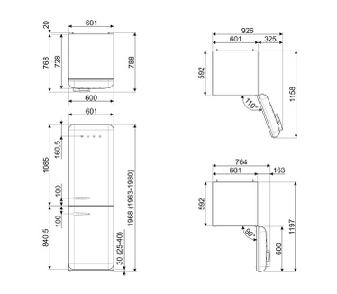 Smeg FAB32RBE5
