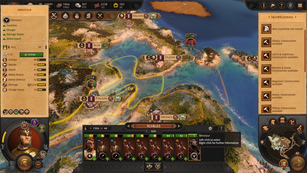 total war saga troy full map