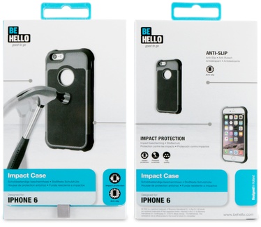 BeHello iPhone 6 Impact Case Grey/Black