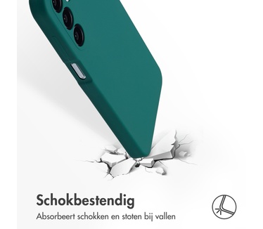 Accezz Liquid Silicone Backcover Samsung Galaxy A16 5G - Forest Green