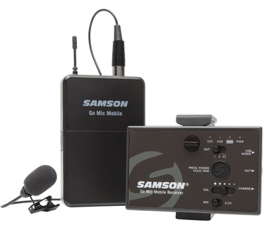 Samson Go Mic Mobile Beltpack Transmitter + LM8 Lavalier