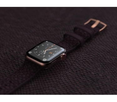 Njord byElements Salmon Leather Watch Strap - Apple Watch 40/41mm - Eldur