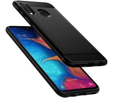 Spigen Rugged Armor Case Samsung Galaxy A20e (Galaxy A20e) Zwart