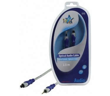 HQ Products Toslink/3.5mm, 2.5m